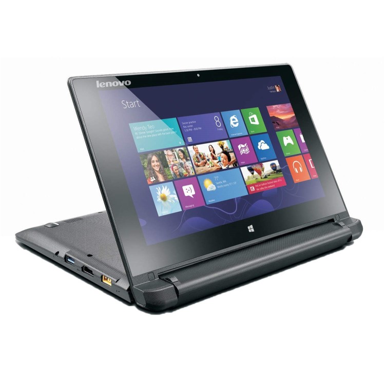Refurbished Grade A2 Lenovo IdeaPad Flex 10 Celeron 4GB 320GB Windows 8.1 Convertible 10.1 inch Touchscreen Laptop