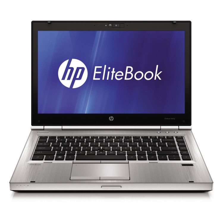 A1 Refurbished HP Elitebook 8460p Intel Core i5-2520M 4GB 250GB DVDRW 14 Inch Windows 7 Home Premium Laptop - Silver