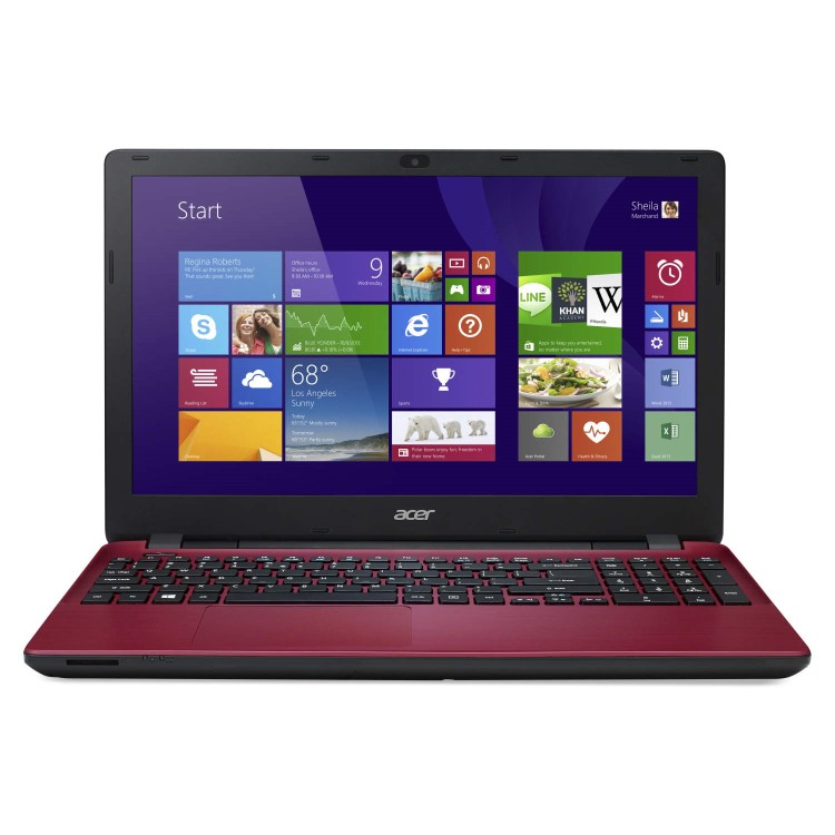 Refurbished Grade A2 Acer Aspire E5-511 Pentium Quad Core 4GB 1TB 15.6 inch DVDRW Windows 8.1 Laptop in Red 