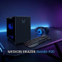 Refurbished Medion ERAZER Bandit P20 Intel Core i7-12700 16GB RAM 1TB SSD RTX 4070 Windows 11 Gaming PC