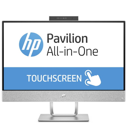 Refurbished HP Pavilion 24-x005na Core i5-7400T 8GB 1TB & 128GB 23.8 Inch Windows 10 Touchscreen All in One 