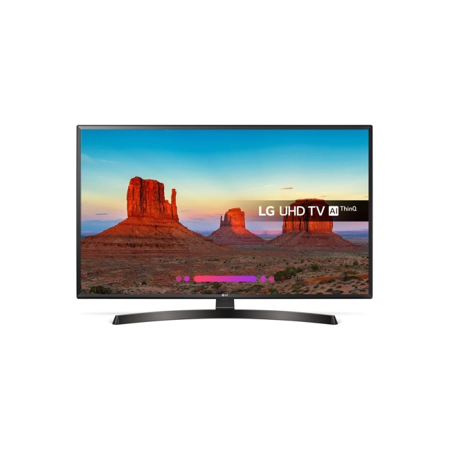 GRADE A1 - LG 49UK6470PLC 49" 4K Ultra HD Smart HDR LED TV with 1 Year Warranty