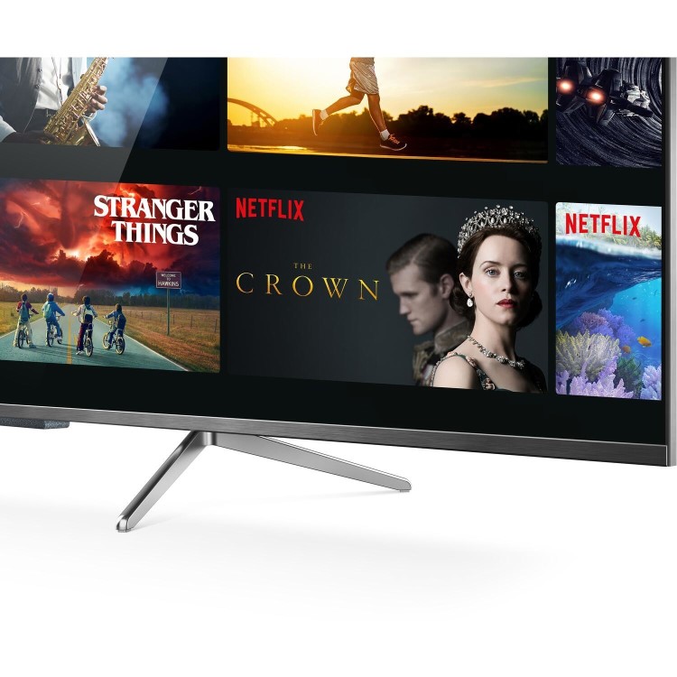 Refurbished TCL 50" 4K Ultra HD with HDR Freeview QLED Smart TV