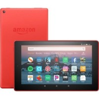 Refurbished Amazon Fire HD with Alexa 32GB 10" Tablet - Red