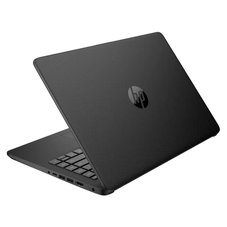 Refurbished HP 14s-dq0550sa Intel Pentium Silver N5030 4GB RAM 128GB SSD 14 Inch Windows 11 Home in S Model Laptop - Black