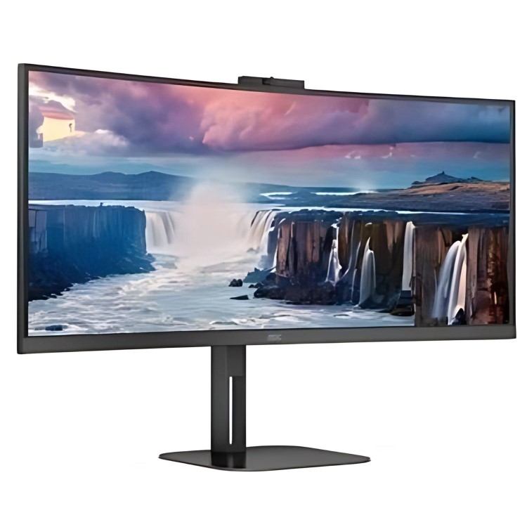 Refurbished AOC V5 CU34V5CW 34" VA WQHD 100Hz UltraWide Curved USB-C Monitor