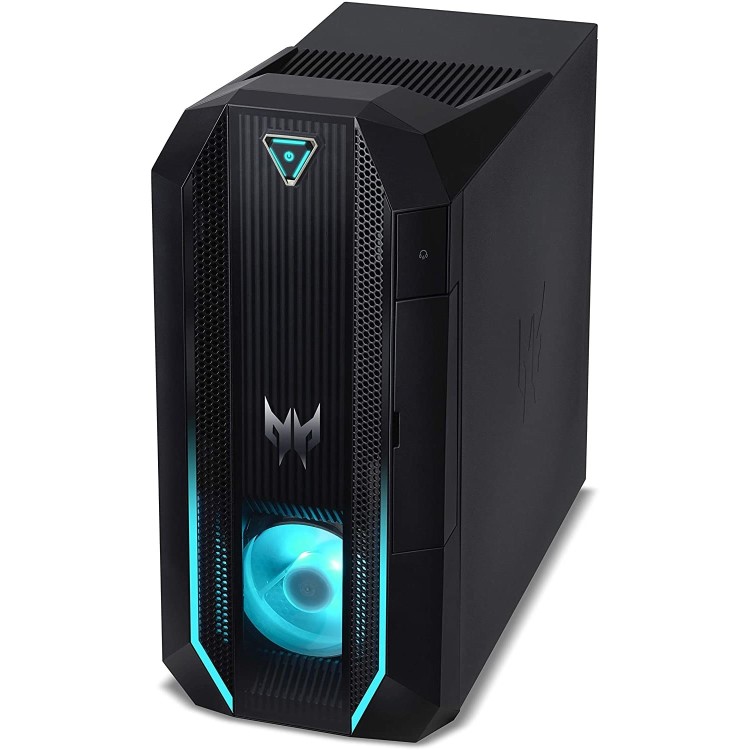 Refurbished Acer Predator Orion 3000 PO3-630 Core i5-11400F 16GB 256GB & 1TB HDD RTX 3060Ti Windows 11 Gaming Desktop - Black