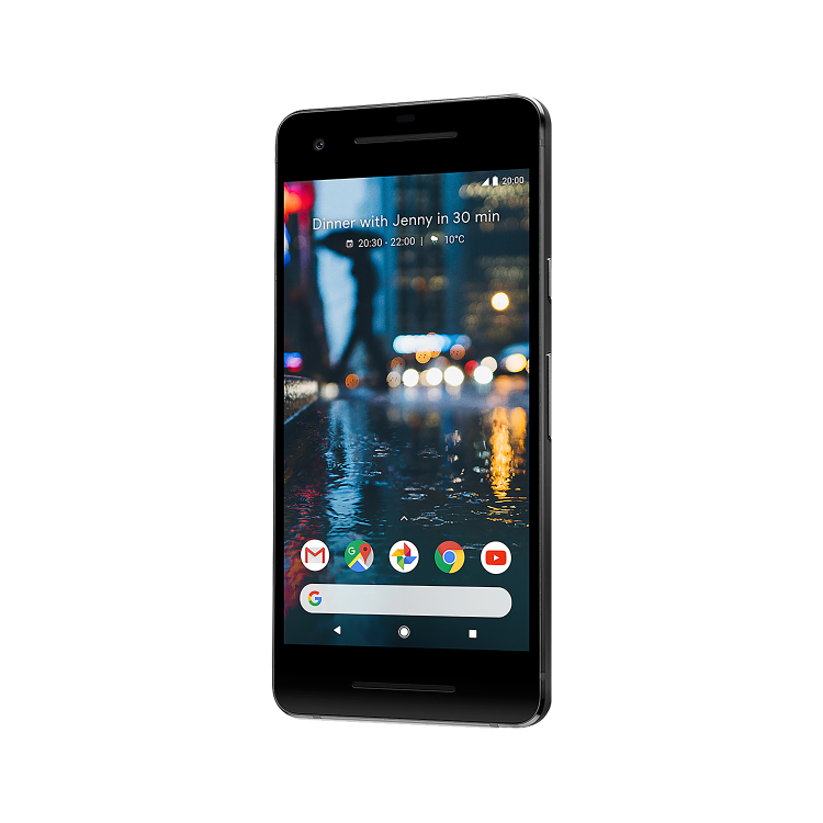 Refurbished Google Pixel 2 Just Black 5" 64GB 4G Unlocked & SIM Free