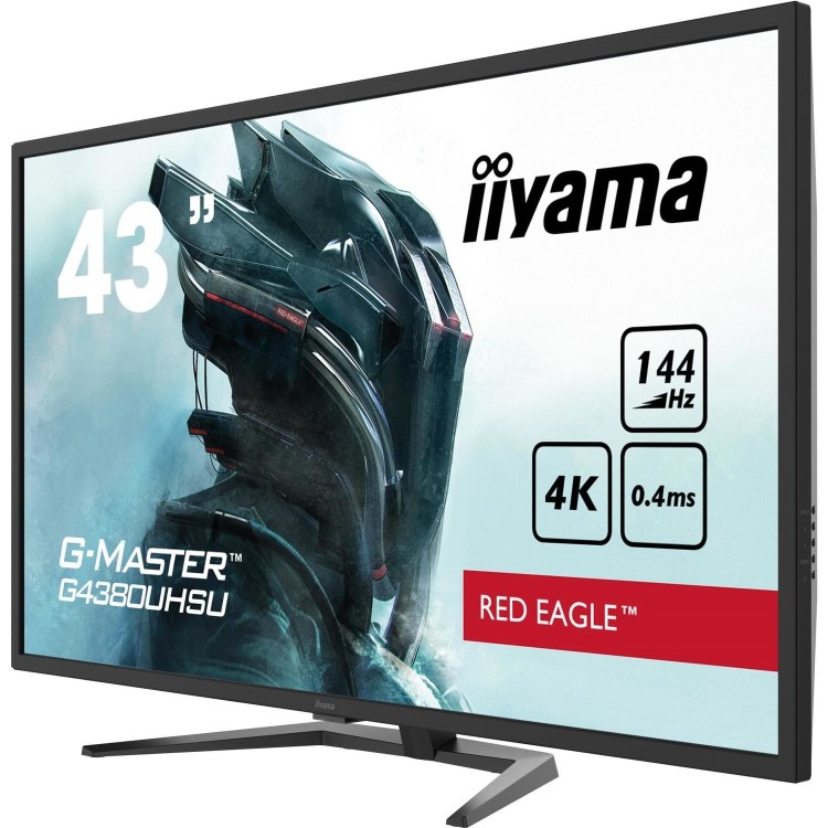 iiyama G-MASTER Red Eagle 43" 4K UHD 144Hz Freesync Gaming Monitor