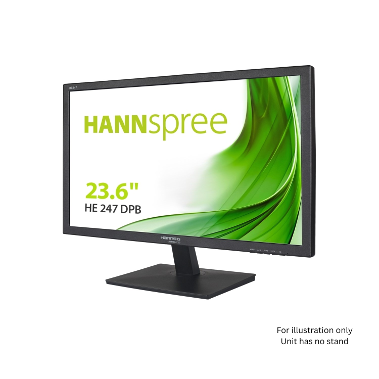 Refurbished HANNspree HE247DPB 24" Full HD Monitor - No Stand