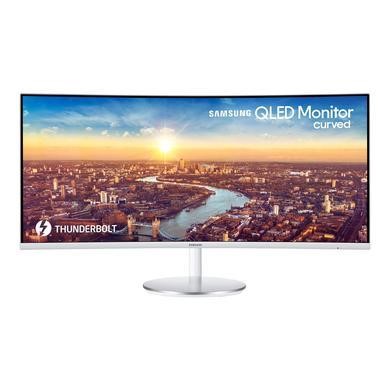 Refurbished Samsung C34J791WTR 34" VA QHD QLED 100Hz 4ms FreeSync Curved Gaming Monitor