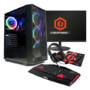 Refurbished CyberPowerPC Eurus AMD Ryzen 5 5600G 8GB RAM 500GB M.2 NVMe SSD + 23.8" FHD 100Hz 1ms Gaming Monitor