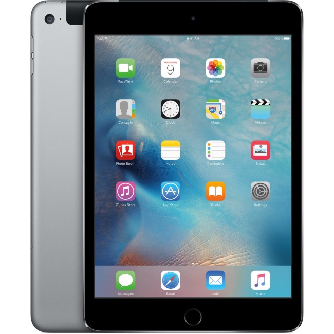 Refurbished Apple iPad Mini 4 128GB WiFi + Cellular 7.9" 2018 - Space Grey