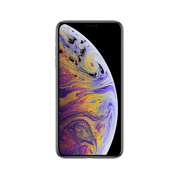 Grade A1 Apple iPhone XS Max Silver 6.5" 256GB 4G Unlocked & SIM Free