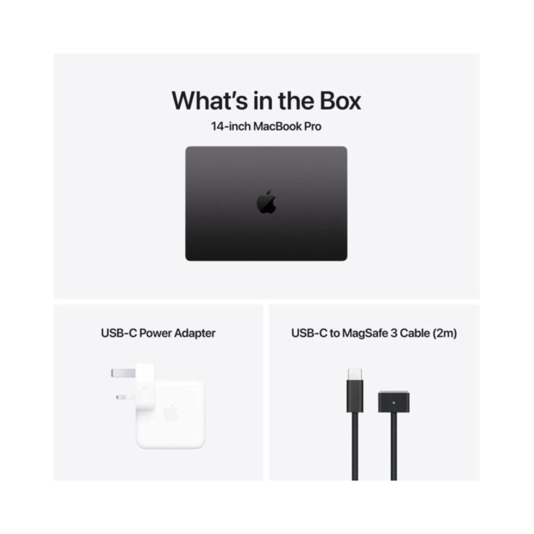 Apple MacBook Pro 14.2 Inch M4 16GB RAM 512GB SSD - Space Black