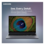 Refurbished Samsung Galaxy Book 4 Intel Core 3 8GB RAM 256GB SSD 15.6 Inch Windows 11 Laptop