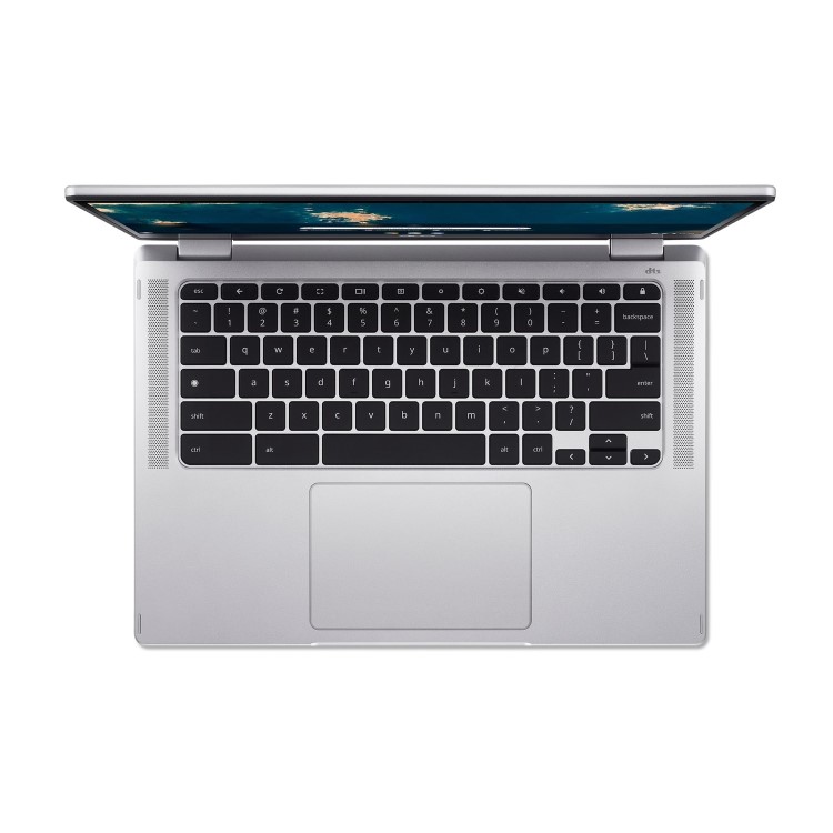 Refurbished Acer Spin 314 Intel Celeron N4500 4GB 64GB eMMC 14 Inch Convertible Chromebook - Silver
