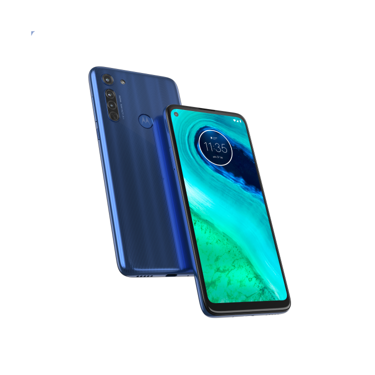 GRADE A1 - Motorola Moto G8 Neon Blue 6.4" 64GB Dual SIM Unlocked & SIM Free