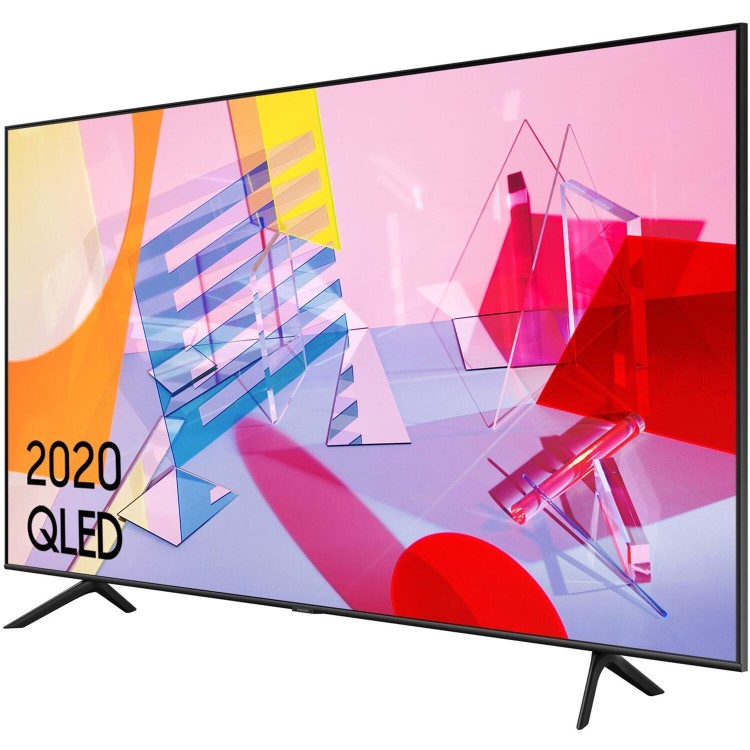 Samsung QE85Q60TAUXXU 85" 4K Ultra HD HDR10+ Smart QLED TV with Adaptive Sound