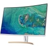Refurbished ACER ED323QURwidpx Quad HD Curved VA LCD 31.5 Inch Monitor in White &amp; Gold
