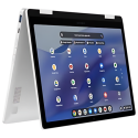 A2/XE525QEA-KB1UK Refurbished Samsung Galaxy 2 360 Intel Celeron N4500 4GB RAM 128GB SSD 12.4 Inch Touchscreen Convertible Chromebook