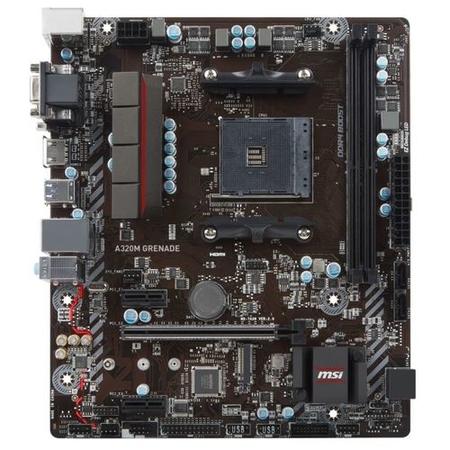 MSI AMD A320M Grenade DDR4 AM4 Micro-ATX Motherboard