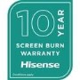Refurbished Hisense 55" 4K Ultra HD with HDR10+ QLED Freeview Play Smart TV