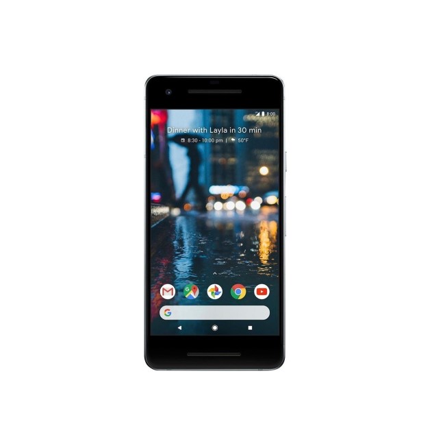 Grade A3 Google Pixel 2 Clearly White 5" 64GB 4G Unlocked & SIM Free