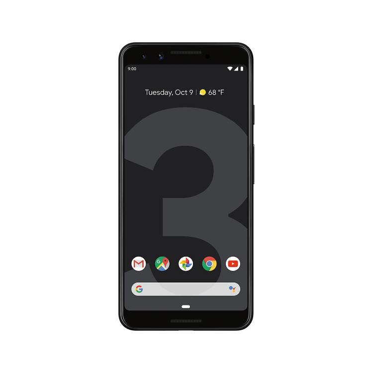 Refurbished Google Pixel 3 64GB 4G SIM Free Smartphone - Just Black