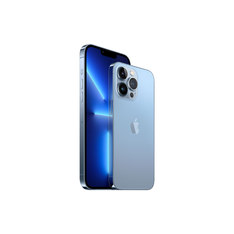 Refurbished Apple iPhone 13 Pro Max Sierra Blue 6.7" 256GB 5G Unlocked & SIM Free Smartphone