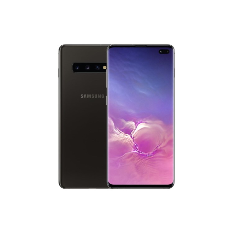 Refurbished Samsung Galaxy S10 Plus Prism Black 6.4" 128GB 4G Unlocked & SIM Free Smartphone