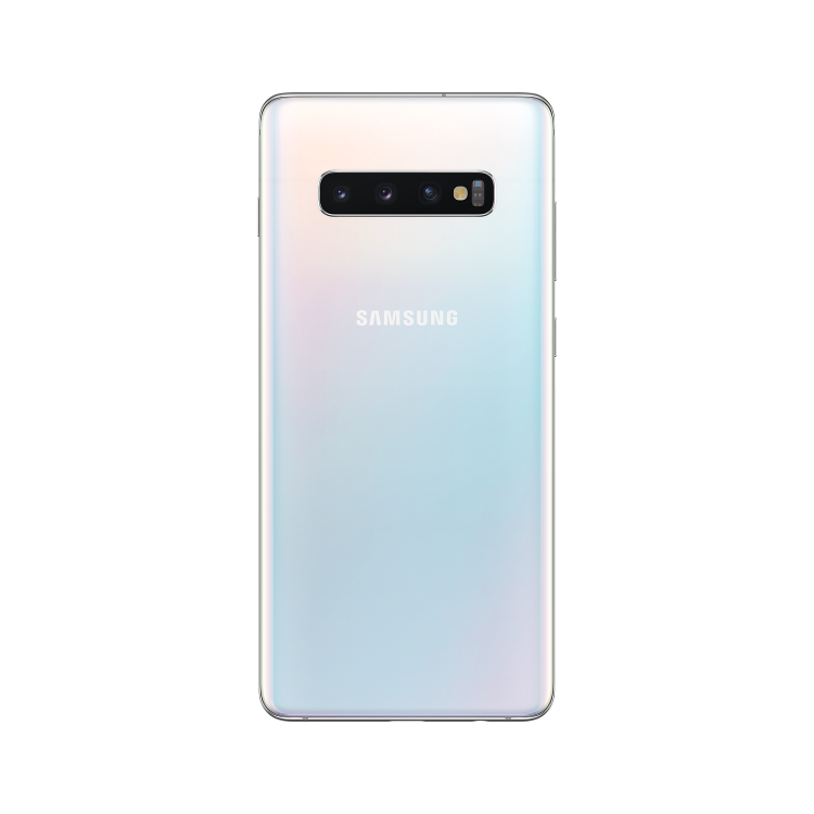 Refurbished Samsung Galaxy S10 Plus Prism White 6.4" 128GB 4G Unlocked & SIM Free Smartphone