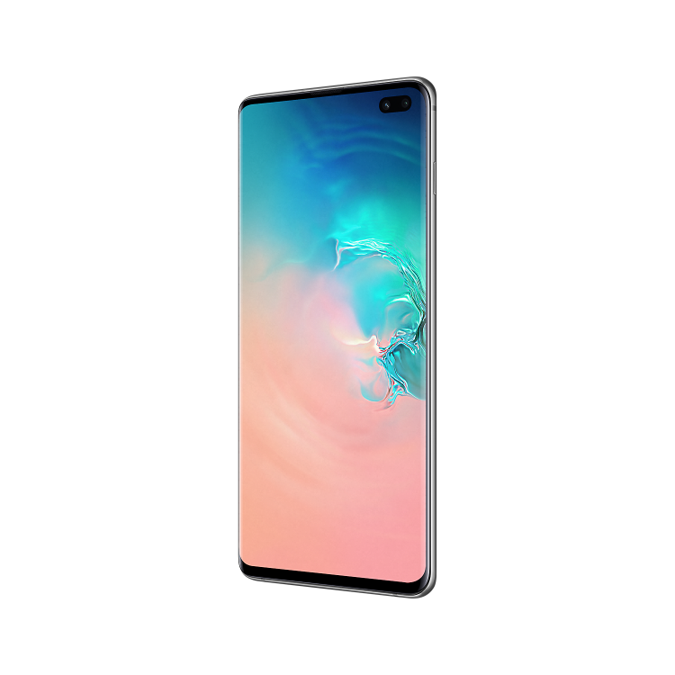 Refurbished Samsung Galaxy S10 Plus Prism White 6.4" 128GB 4G Unlocked & SIM Free Smartphone