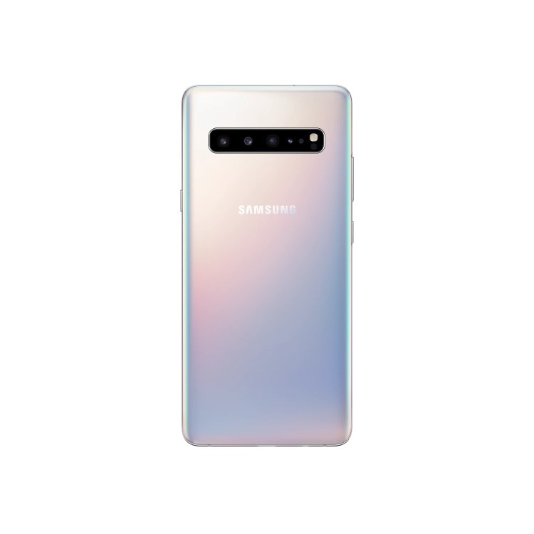 Samsung Galaxy S10 5G Crown Silver 6.7" 256GB 5G Unlocked & SIM Free Smartphone