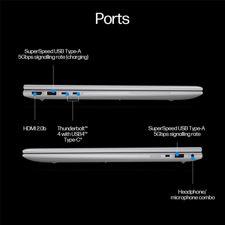ZBook Firefly 16 inch G11 Mobile Workstation PC  - Data Science, 16", Windows 11 Pro, Intel Core™ Ultra 7, 16GB RAM, 512GB SSD, NVIDIA RTX™ A500, WUXGA