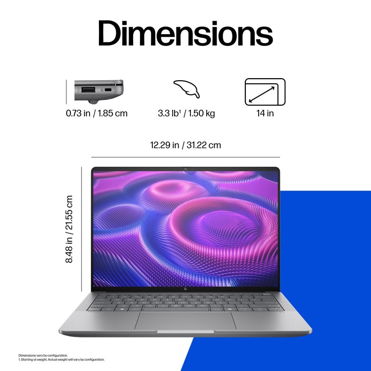 ZBook Ultra 14 inch G1a Mobile Workstation PC  Wolf Pro Security Edition - Data Science, 14", Windows 11 Pro, AMD Ryzen™ AI Max PRO, 16GB RAM, 512GB SSD, WUXGA