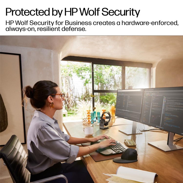 EliteDesk 8 SFF G1i Desktop AI PC, Windows 11 Pro, Intel Core™ Ultra 5, 16GB RAM, 1TB SSD, NVIDIA RTX™ A400