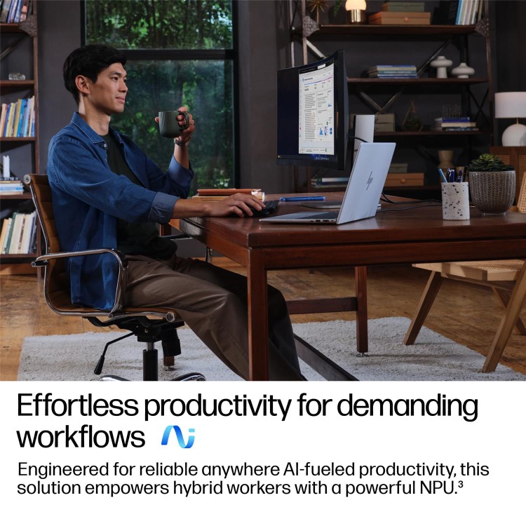 HP EliteBook 8 G1a Next Gen AI PC AMD Ryzen 5 16GB RAM 512GB SSD 14 Inch Windows 11 Pro Laptop