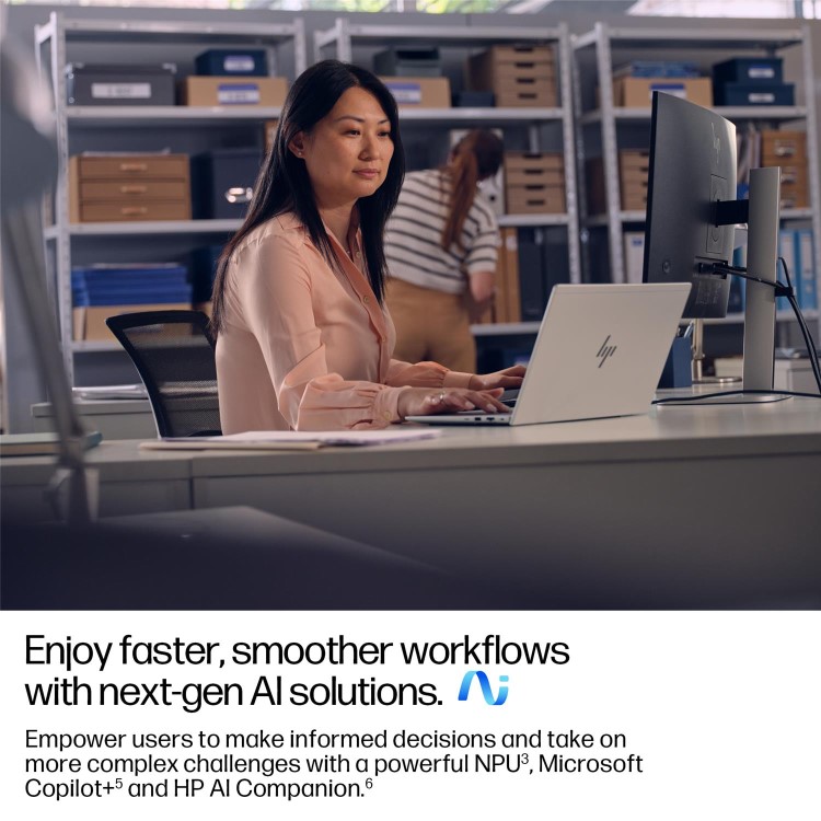 EliteBook 6 G1a 14 inch Notebook Next Gen AI PC, 14", Windows 11 Pro, AMD Ryzen™ AI 5, 16GB RAM, 512GB SSD, WUXGA