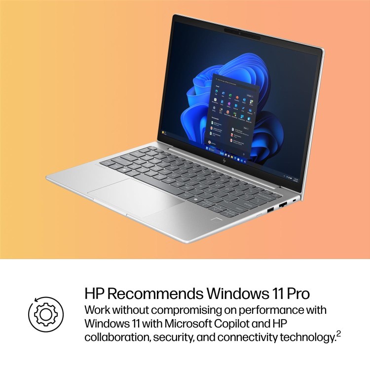 HP EliteBook 6 Intel Core Ultra 5 16GB RAM 512GB SSD 13.3 Inch Windows 11 Pro Laptop