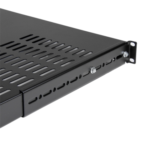 Adjustable Depth Fixed Shelf - Heavy Duty - Vented