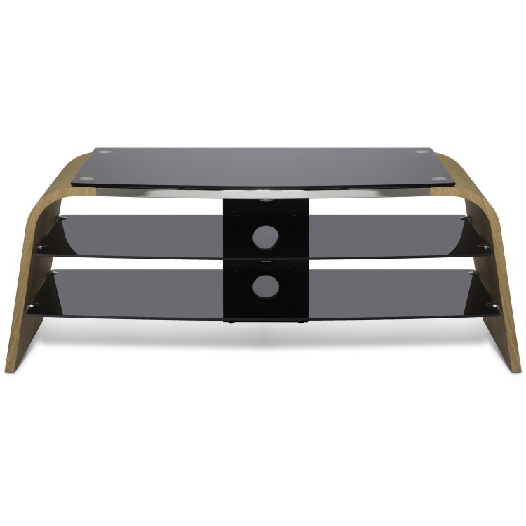 Alphason ADSP1200-LO Spectrum TV Stand for up to 55" TVs - Light Oak