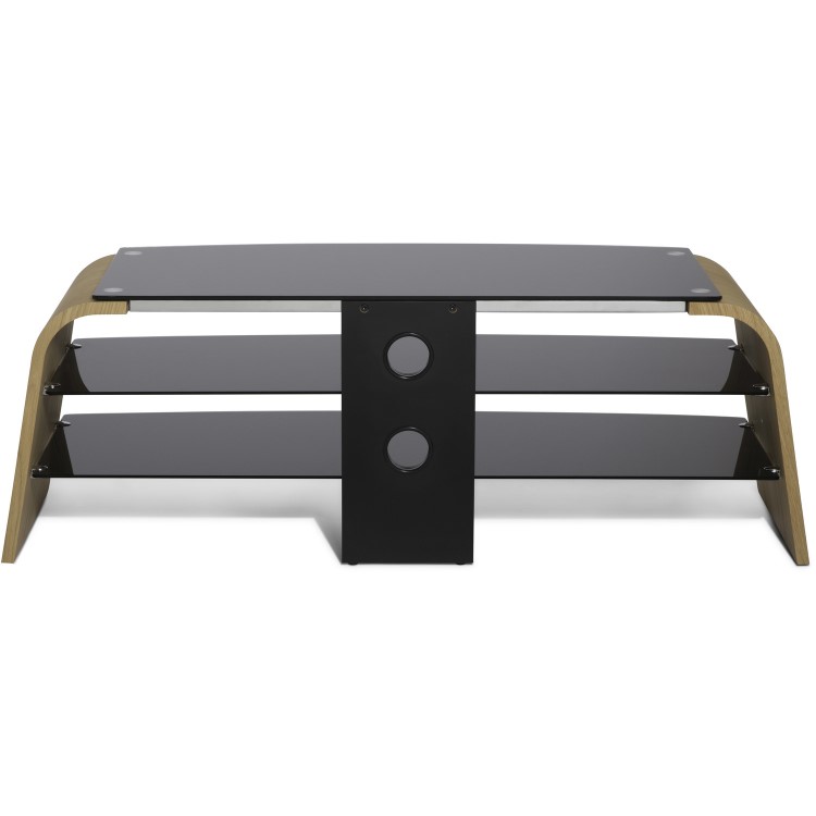 Alphason ADSP1400-LO Spectrum TV Stand for up to 65" TVs - Light Oak