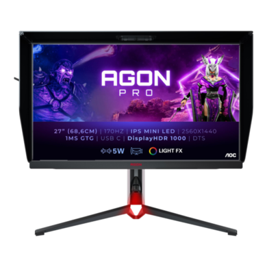 AOC AG274QXM 27" QHD IPS 170Hz Gaming Monitor