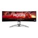 AOC AGON 49" Dual-QHD 165Hz 1ms HDR Super Ultrawide Curved Gaming Monitor 