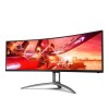 AOC AGON 49&quot; Dual-QHD 165Hz 1MS HDR Curved Gaming Monitor 
