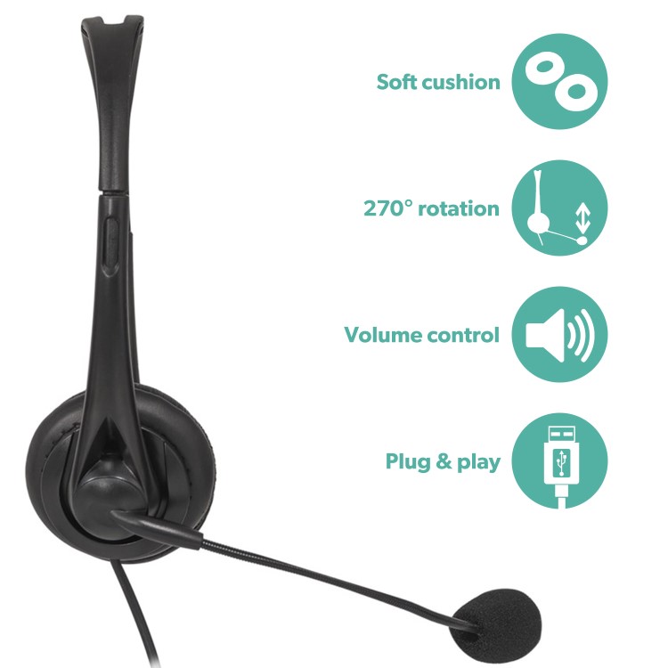 Essential Business USB Headset