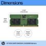 HP 8GB DDR5 5600 SODIMM Laptop Memory