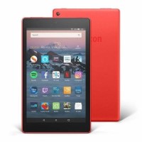 Refurbished Amazon Fire 8 HD 16GB 8 Inch Tablet With Alexa  - Red