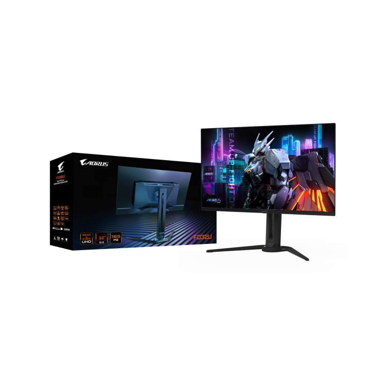 GIGABYTE AORUS FO32U 32" OLED 4K UHD 165Hz 0.03ms Gaming Monitor